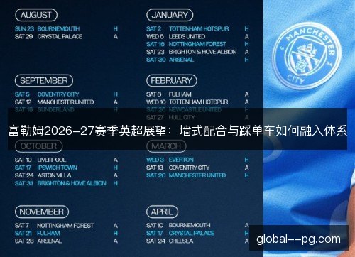 富勒姆2026-27赛季英超展望：墙式配合与踩单车如何融入体系
